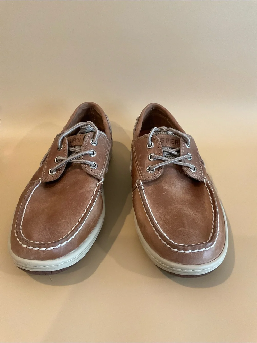 Sperry Top Sider Billfish™ 3-Eye Boat Shoe cognac